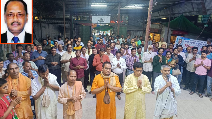 কাজলের রোগমুক্তি কামনায় পূজা উদযাপন পরিষদের বিশেষ প্রার্থনা কাজলের রোগমুক্তি কামনায় পূজা উদযাপন পরিষদের বিশেষ প্রার্থনা