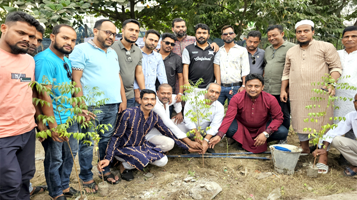 প্রতিষ্ঠাবার্ষিকী উপলক্ষে মহানগর যুবদলের বৃক্ষরোপণ কর্মসূচি পালিত