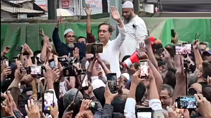 জীবন বাজি রেখে কাজ করার প্রত্যয় নিয়ে নির্বাচনের মাঠে ফিরলেন মাসুদ