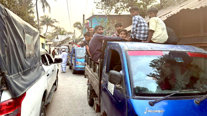 আড়াইহাজারে স্বতন্ত্র প্রার্থীকে জরিমানা