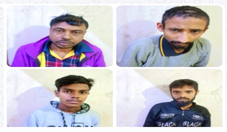 ফতুল্লায় ধারালো অস্ত্রসহ চার ছিনতাইকারী গ্রেপ্তার