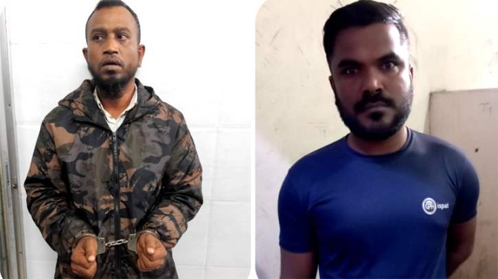 ফতুল্লায় ডালবাহী ট্রাক ডাকাতির সময় গ্রেপ্তার ২, মাইক্রোবাস জব্দ