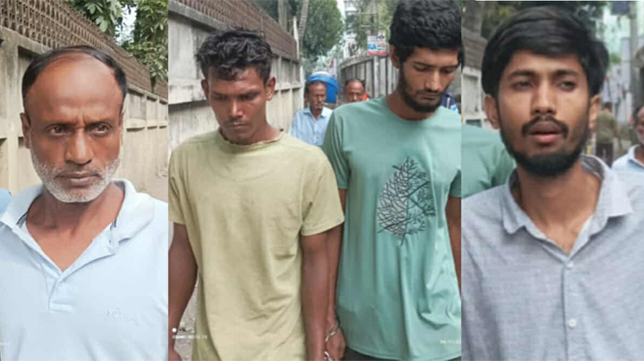 বন্দরে বিভিন্ন ওয়ারেন্টে গ্রেপ্তার ৪ 