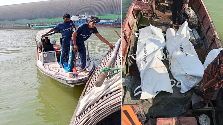 মেঘনা নদীতে সিমেন্ট বোঝাই ট্রলার ডুবি, নিখোঁজ দুই যুবকের মরদেহ উদ্ধার