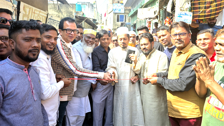 ফতুল্লার লালপুর-পৌষাপুকুরপাড় সংযুক্ত রাস্তার উদ্বোধন
