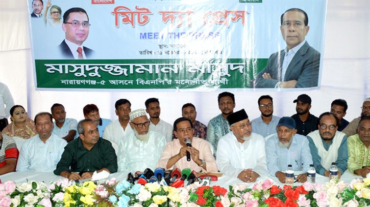 আমি কিছু নিতে আসিনি, দিতে এসেছি : মাসুদুজ্জামান