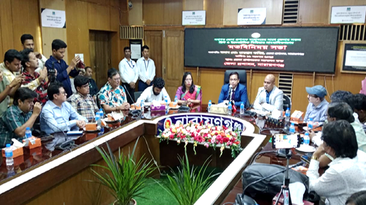 নবাগত জেলা প্রশাসকের সাথে সাংবাদিকদের মতবিনিময় 