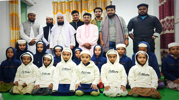 শীতে কুরআনের শিক্ষার্থীদের পাশে বিডব্লিউএবি
