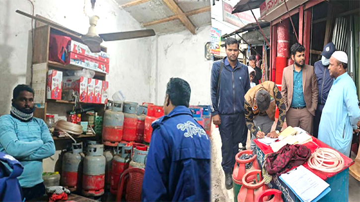 বন্দরে এলপিজি গ্যাসের মূল্য বৃদ্ধি ঠেকাতে অভিযান, জরিমানা