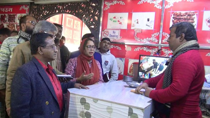 শহরের চাষাড়ায় হোটেল ও রেস্তোরাঁয় নাসিকের অভিযান