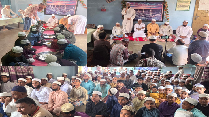 শহীদ জিয়ার জন্য দোয়া মাহফিল ও খাবার বিতরণ করলেন বাবুল