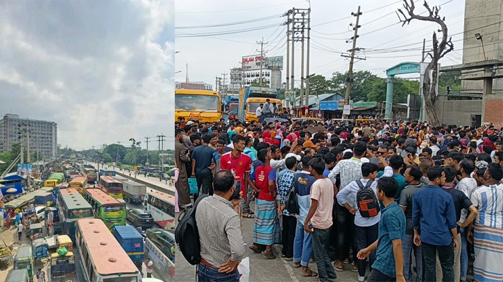 চিকিৎসার অভাবে শ্রমিক মৃত্যুর অভিযোগ, বন্দরে মহাসড়ক অবরোধ