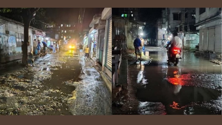 নাসিকের ১৮ নং ওয়াডে পূর্ব মসিনাবন্দের সড়কটির বেহাল অবস্থা, জনদুর্ভোগ