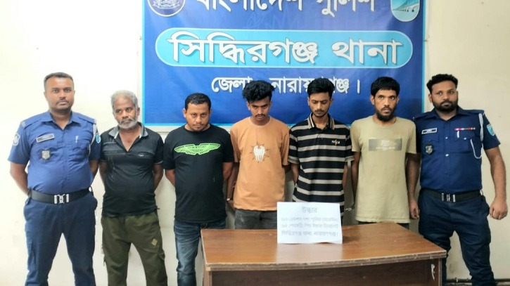সিদ্ধিরগঞ্জে পৃথক অভিযানে ৫ মাদক বিক্রেতা গ্রেফতার