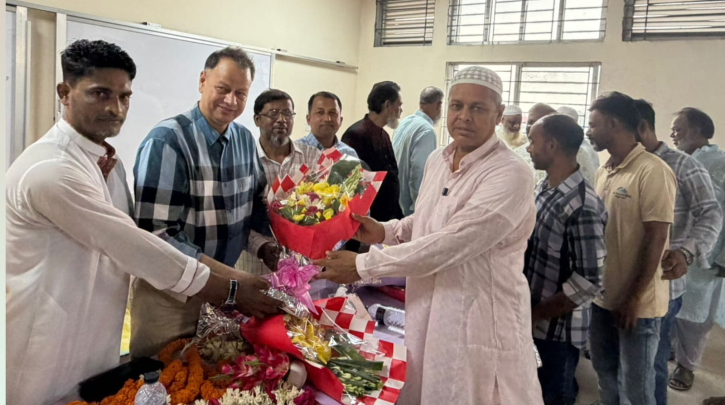 হোসেনপুর এস.এস.পি  ইউনিয়ন উচ্চ বিদ্যালয়ের এডহক কমিটির পরিচিতি সভা ও গণসংবর্ধনা