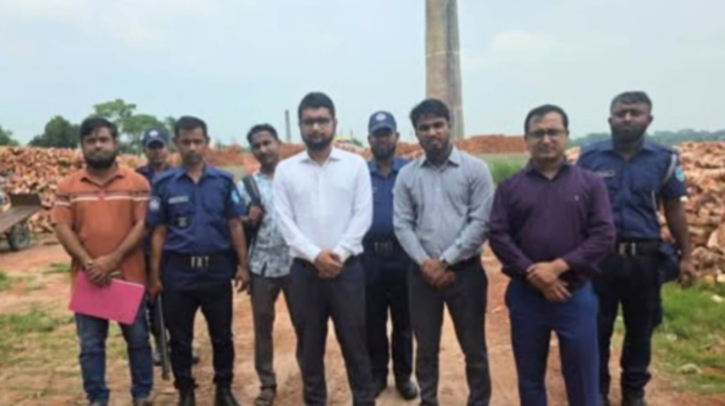 বন্দরে অবৈধ ইটভাটার বিরুদ্ধে অভিযান, জরিমানা দেড় লাখ টাকা