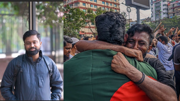 ৫ আগস্টের বিজয়: সৌরভের ক্যামেরায় বন্দী কান্নার মুহূর্ত জাদুঘরে