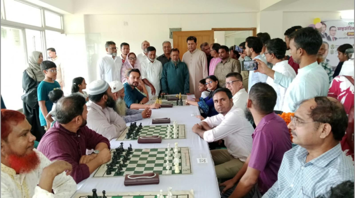 নারায়ণগঞ্জে খালেদা জিয়া স্মৃতি আন্তর্জাতিক রেটিং দাবা টুর্নামেন্টের উদ্বোধন