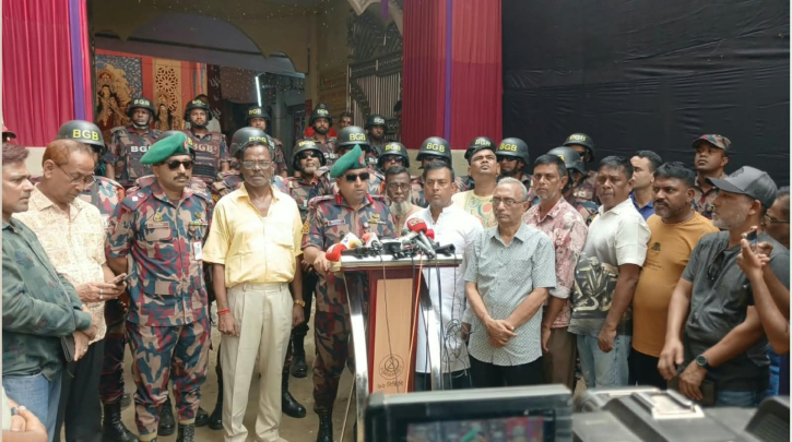 শারদীয় দুর্গাপূজায় নিরাপত্তায় প্রস্তুত বিজিবি, নারায়ণগঞ্জে টহল শুরু