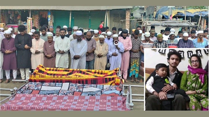 কক্সবাজারে রিসোর্টে অগ্নিকান্ড:  ফতুল্লায় একই পরিবারের তিনজনের দাফন সম্পন্ন