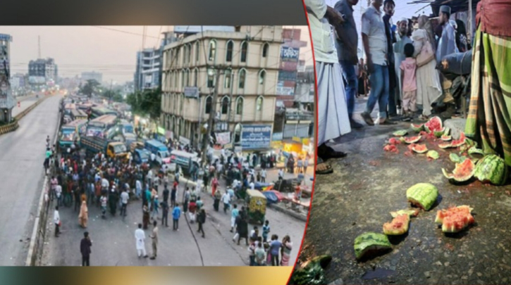 সিদ্ধিরগঞ্জে সংঘর্ষে আহত ৫, মহাসড়ক অবরোধ
