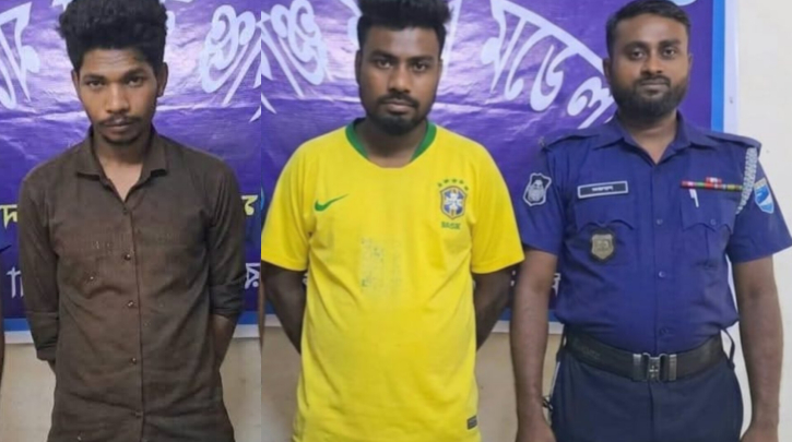 খানপুরে ইয়াবাসহ দুই মাদক ব্যবসায়ী গ্রেফতার