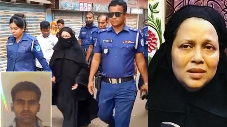 ফতুল্লায় ঘুমের ওষুধ খাইয়ে স্বামীকে গলা কেটে হত্যার অভিযোগ, স্ত্রী আটক