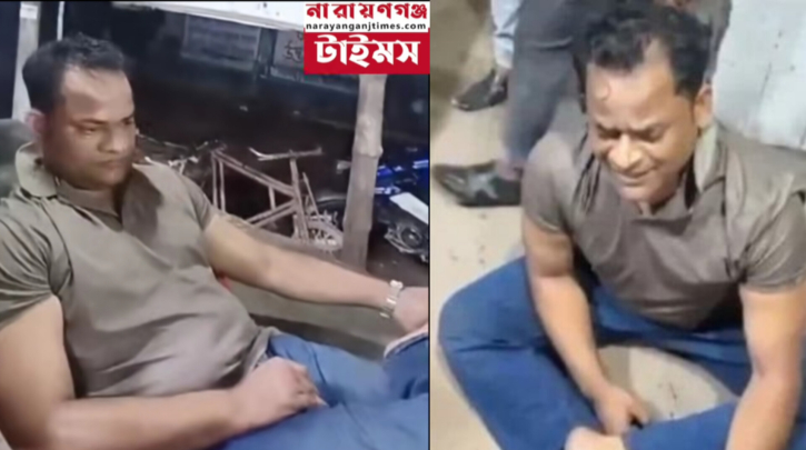 স্ত্রীর মেরেছেন তাই মদ পান, ভিডিও ভাইরাল, নৌ পুলিশের এসআই ক্লোজড