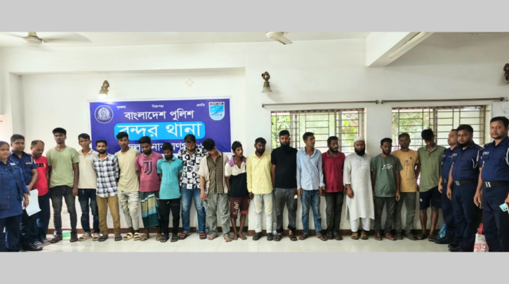 নারায়ণগঞ্জে ২৪ ঘন্টায় বিশেষ অভিযানে গ্রেপ্তার ১১৯