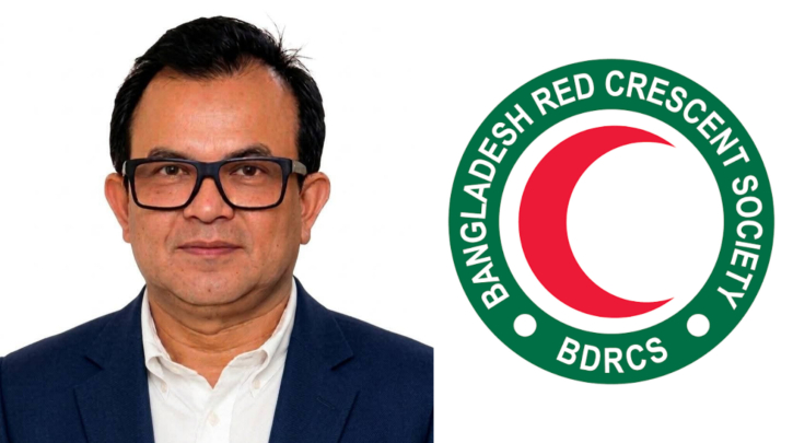 মানবসেবার পরিকল্পনা নিয়ে রেড ক্রিসেন্ট নির্বাচনে রিয়াদ চৌধুরী