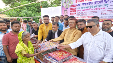 শারদীয় দুর্গাপূজা উপলক্ষে কোকো স্মৃতি সংসদের উপহার সামগ্রী বিতরণ