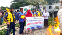 আড়াইহাজারে ইলিশ সংরক্ষণে বিশেষ অভিযানে কারেন্ট জাল ও ইলিশ জব্দ