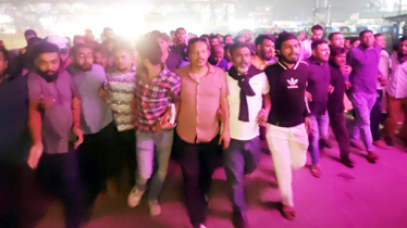 মান্নানকে নিয়ে অপপ্রচার ও ষড়যন্ত্র দাবি করে সিদ্ধিরগঞ্জে প্রতিবাদ