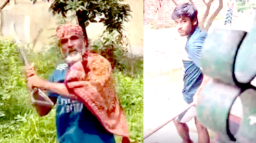 সোনারগাঁয়ে বাবা ছেলের অত্যাচারে অতিষ্ট, ফুসেঁ উঠছে এলাকাবাসী