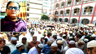 কুতুবপুর ইউপি সদস্য রোকন উদ্দিন বাবার কবরের পাশে চিরনিদ্রায় শায়িত