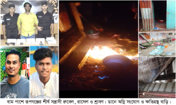 রূপগঞ্জে মামলার বাদিকে মধ্যরাতে আগুন দিয়ে পুড়িয়ে হত্যার চেষ্টা