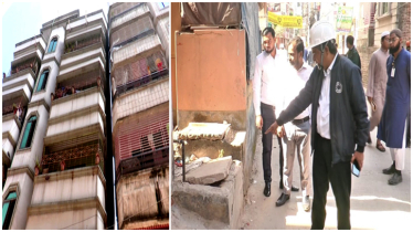 সিদ্ধিরগঞ্জে ভুমিকম্পে ক্ষতিগ্রস্থ ৬টি ভবনকে ঝুঁকিপূর্ণ ঘোষণা 