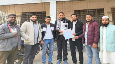 রূপগঞ্জ আসনে গণঅধিকার পরিষদ প্রার্থীর মনোনয়ন ফরম উত্তোলন 