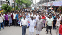 মহানগর শ্রমিকদলের প্রতিবাদ বিক্ষোভ