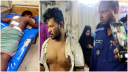 কভার্ডভ্যানে ছিনতাইকারীদের হামলা,  চালককে কুপিয়ে আহত : আটক ১