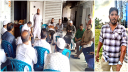 সিদ্ধিরগঞ্জে ব্যবসায়ীর উপর হামলা, দোকান মালিকদের প্রতিবাদ সভা