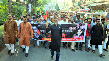 জাতীয় বিপ্লব ও সংহতি দিবসে নাজমুল হকের শোডাউন