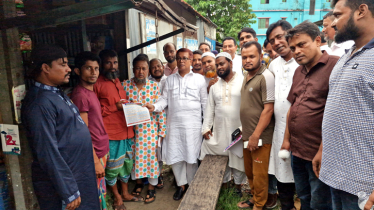 বন্দরে নারায়ণগঞ্জ মহানগর বিএনপির ৩১ দফার লিফলেট বিতরণ 