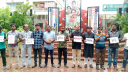সাংবাদিক হত্যার প্রতিবাদে বন্দর পেশাদার সাংবাদিক ফোরামের প্রতিবাদ