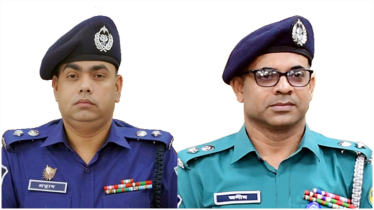  নারায়ণগঞ্জের নয়া পুলিশ সুপার জসীম  উদ্দিন, প্রত্যুষ কুমার সিআইডিতে