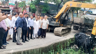 ফতুল্লার দুই দশকের জলাবদ্ধতা নিরসনে প্রশাসনের কাজ শুরু