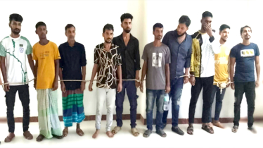 বন্দরে ২ ওয়ারেন্টভূক্ত আসামিসহ বিভিন্ন অপরাধে গ্রেপ্তার ৯  