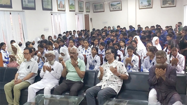 বিদ্যানিকেতন হাই স্কুলে মাইলষ্টোন স্কুলে নিহত শিক্ষার্থীদের স্বরণ সভা ও দোয়া  