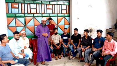 রূপগঞ্জে যুব সমাজের নামে অপপ্রচারের বিরুদ্ধে প্রতিবাদ সভা