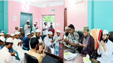 খালেদা জিয়ার জন্মবার্ষীকিতে এতিম ছাত্রদের নিয়ে শ্রমিক নেতা সেলিমের দোয়া 